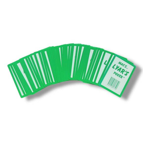 Mac’s Lyar’s Poker Card Game – Complete Bluffing Deck with Rules - Picture 5 of 6